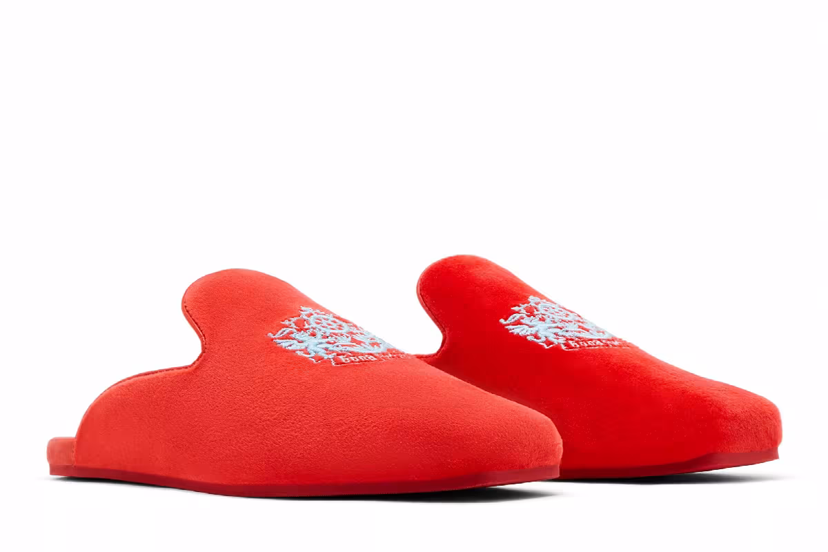 GOAT Bona Fortuna Crest Mule Fire Red Fire Red Sky Blue, view 9