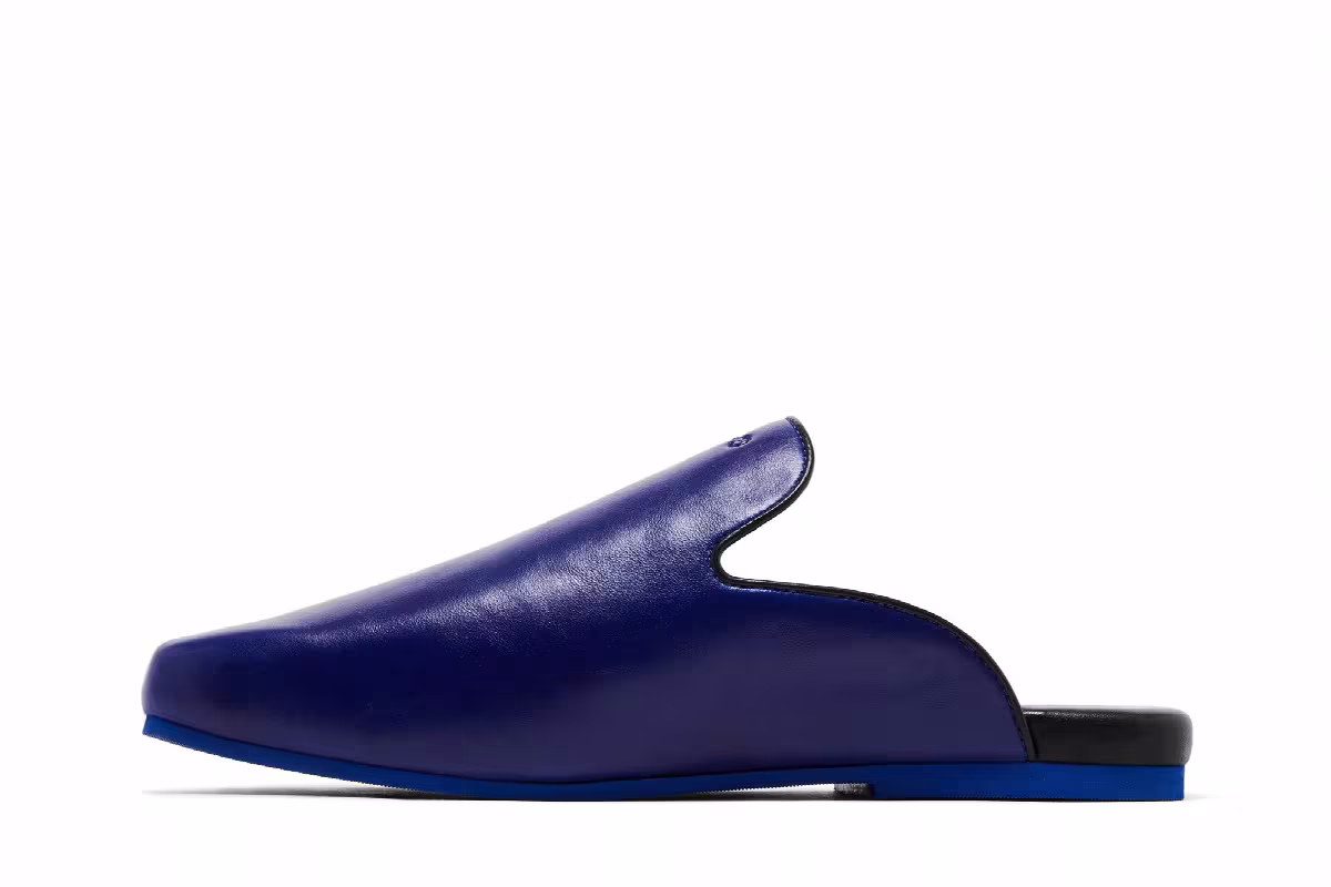 GOAT Horoscope Aquarius Mule Royal Blue/Black, view 4