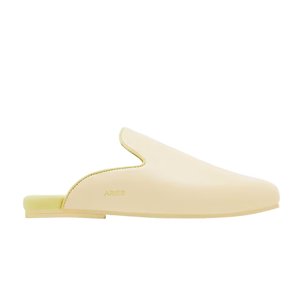 GOAT Horoscope Aries Mule Creamy Ivory/Mint Yellow