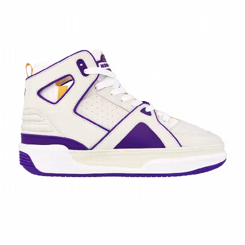 Just Don Basketball Courtside Hi 'White Purple'