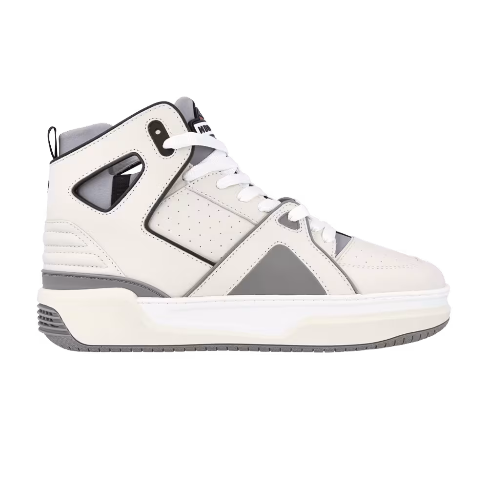 Just Don Basketball Courtside Hi White Grey