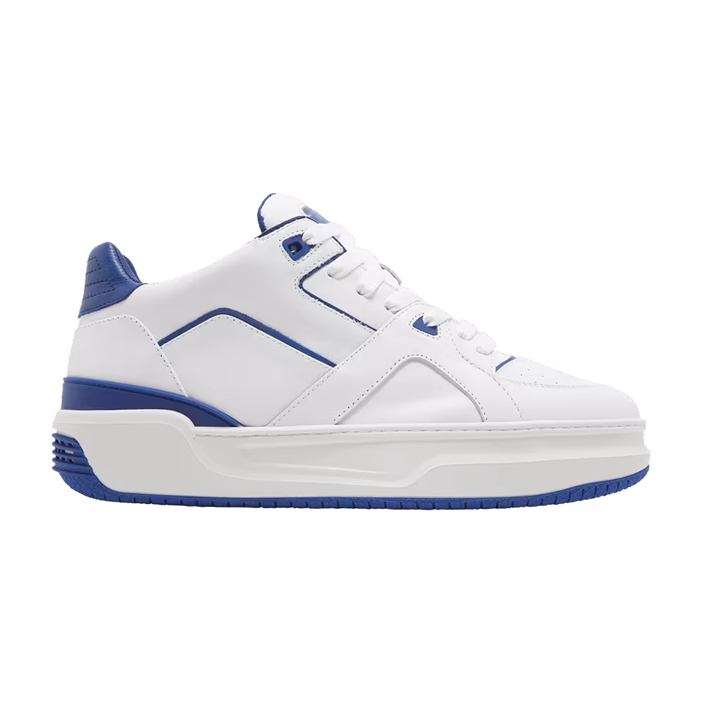 Just Don Luxury Courtside Low White Blue