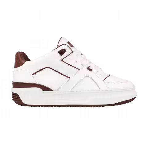 Just Don Luxury Courtside Low 'White Burgundy'