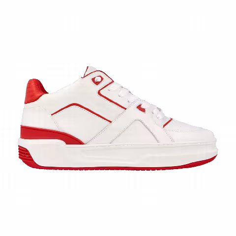 Just Don Courtside Low 'White Red'