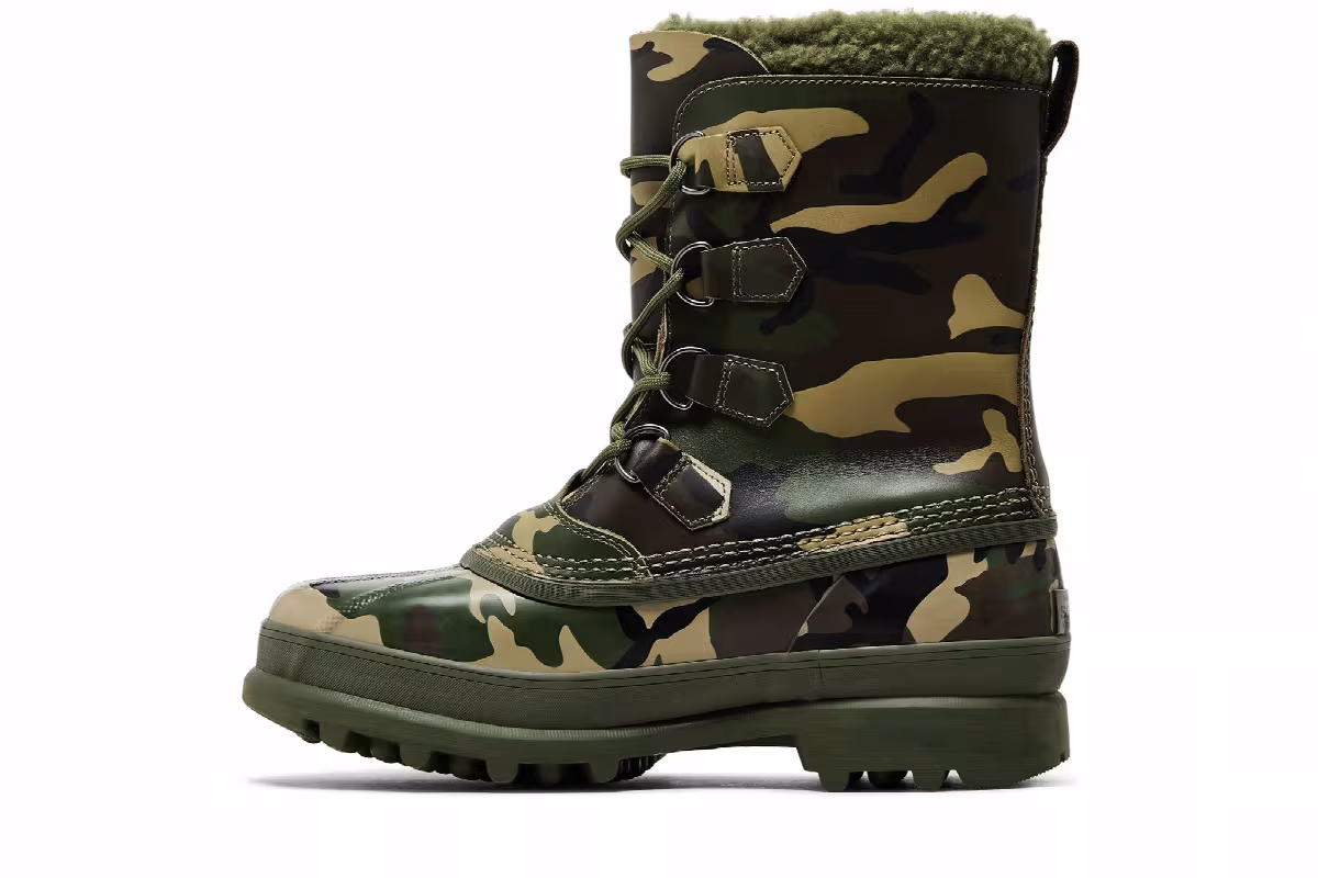 SOREL Supreme x Caribou Cypress Green Camo, view 4