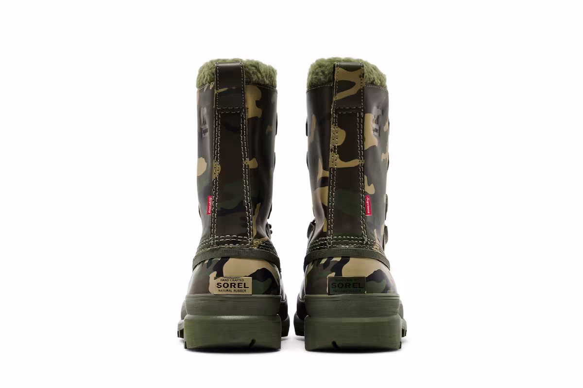 SOREL Supreme x Caribou Cypress Green Camo, view 7