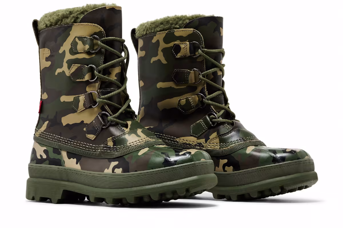 SOREL Supreme x Caribou Cypress Green Camo, view 9