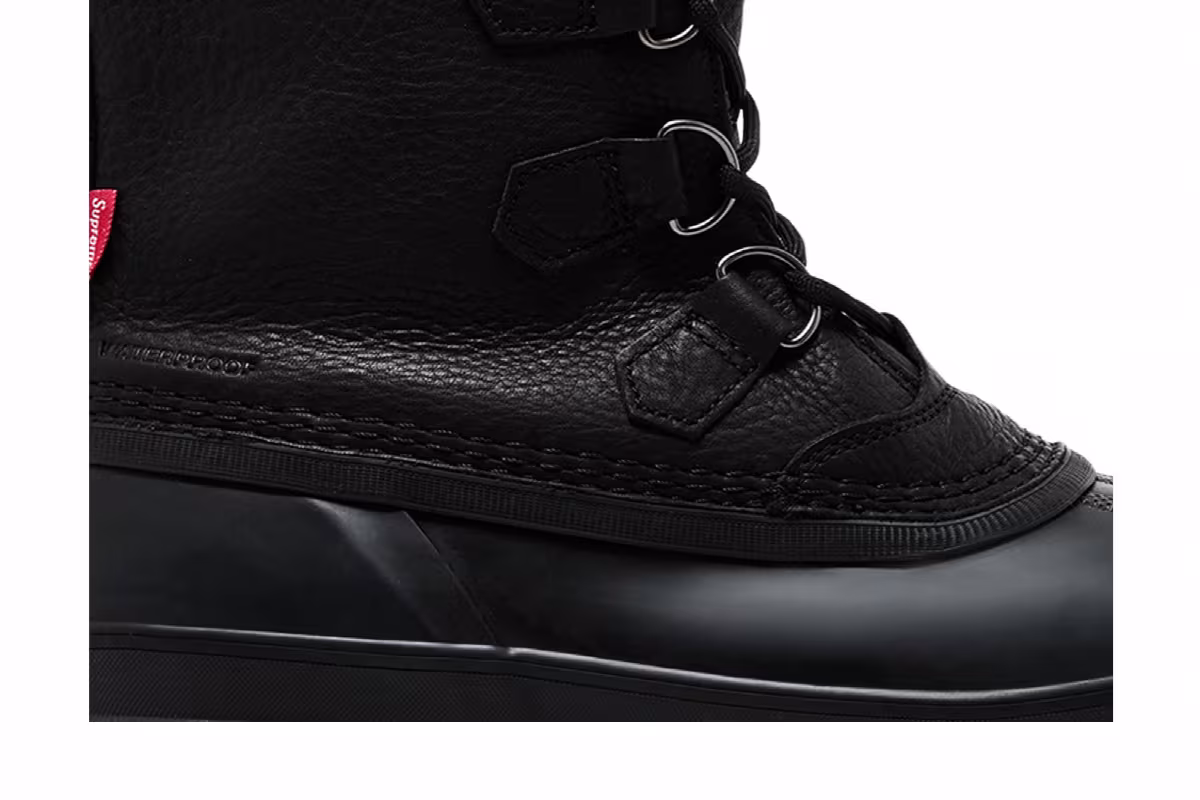 SOREL Supreme x Caribou Black, view 3