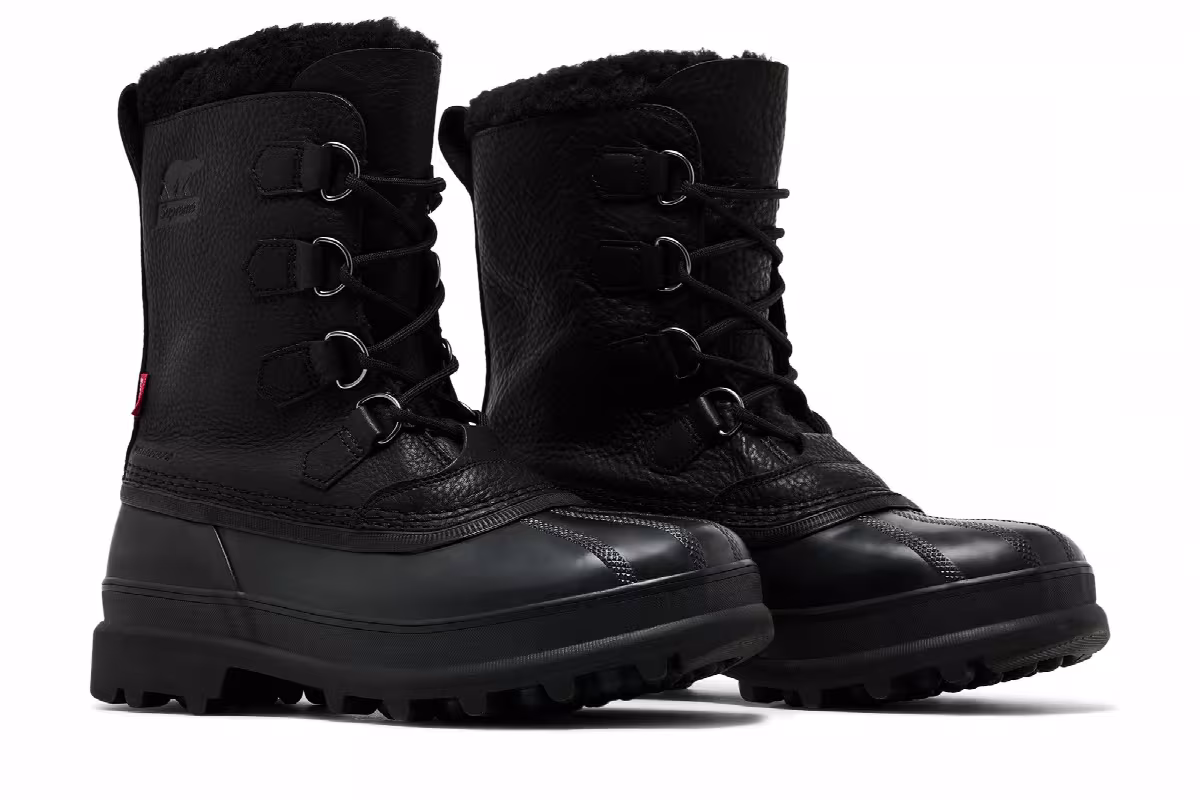 SOREL Supreme x Caribou Black, view 9