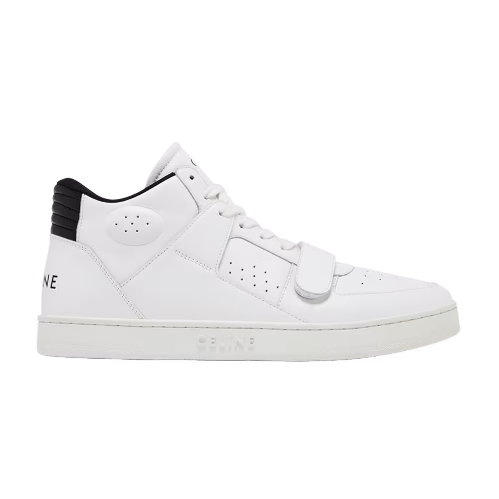 CELINE CT-02 Mid Sneaker Optic White Black