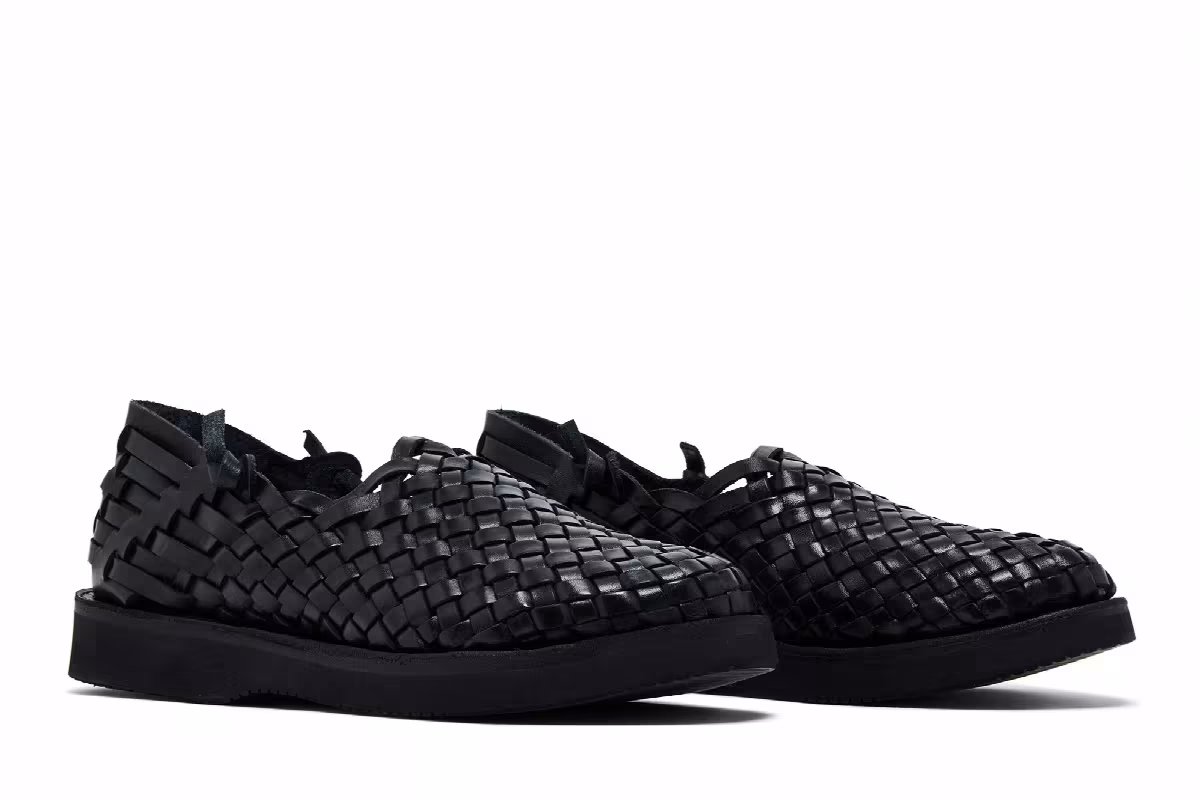 Supreme x Yuketen Leo Sandal Black, view 9