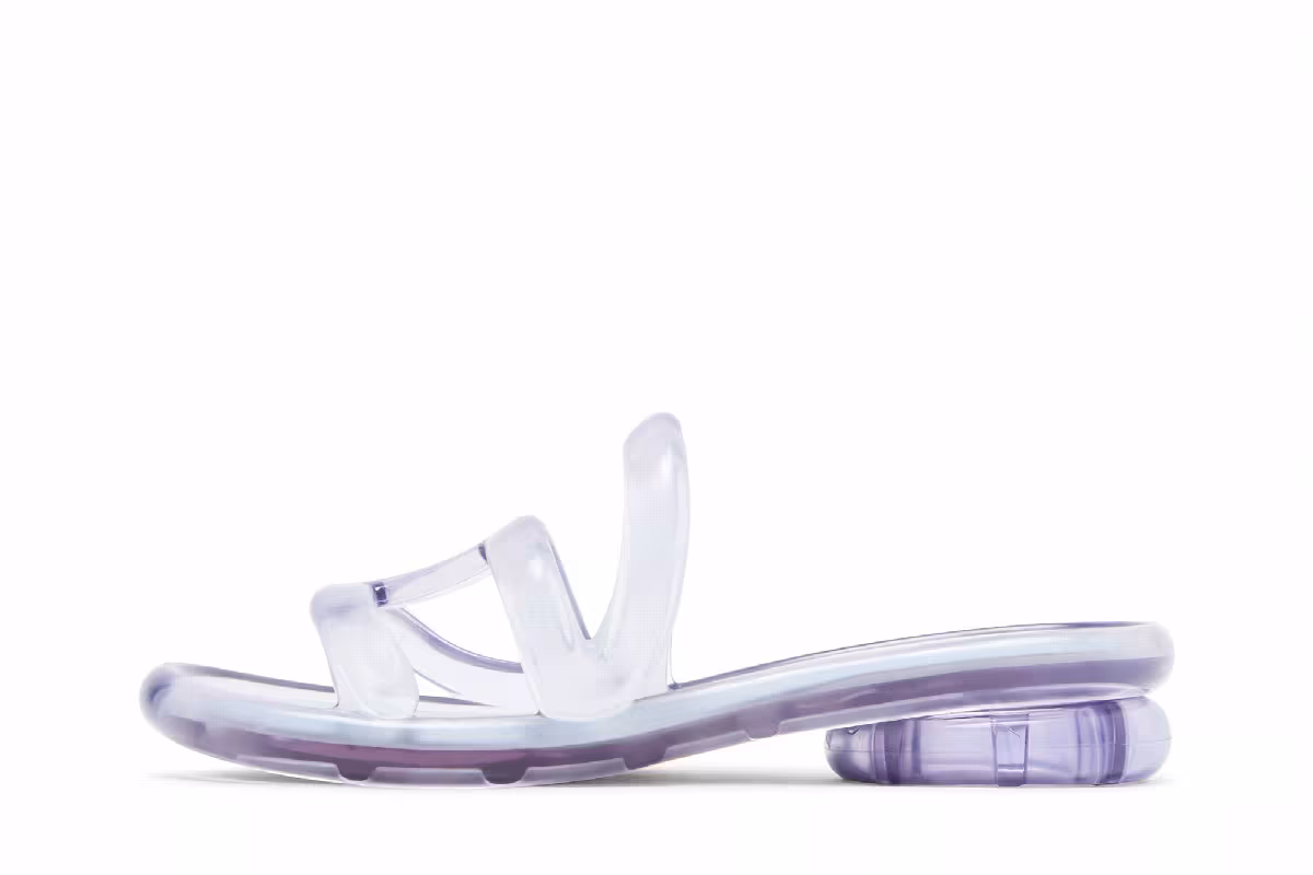 Telfar x Melissa Women's Jelly Slide Clear, view 4