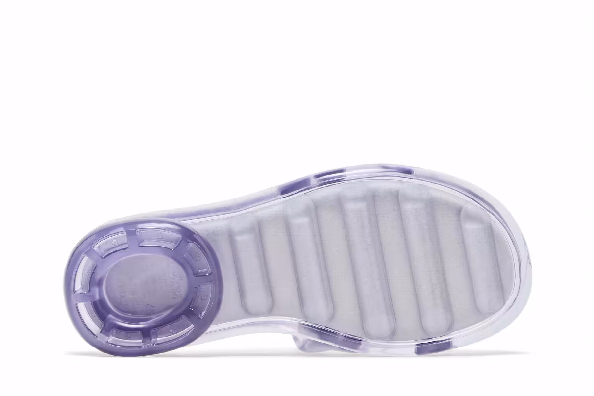 Telfar x Melissa Women's Jelly Slide Clear, view 5