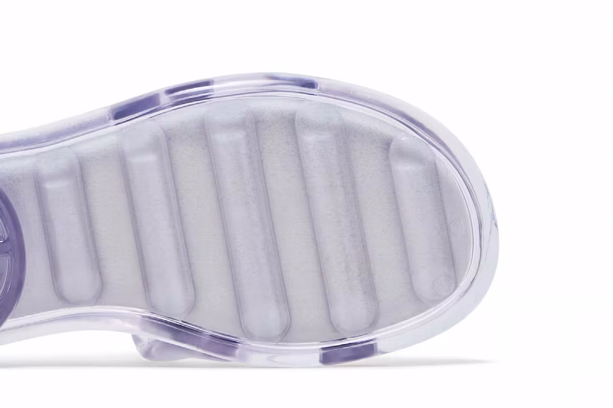Telfar x Melissa Women's Jelly Slide Clear, view 6