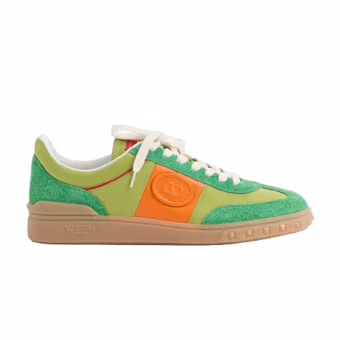 Valentino Garavani Upvillage Low Top Sneaker 'Green Pumpkin Coral'