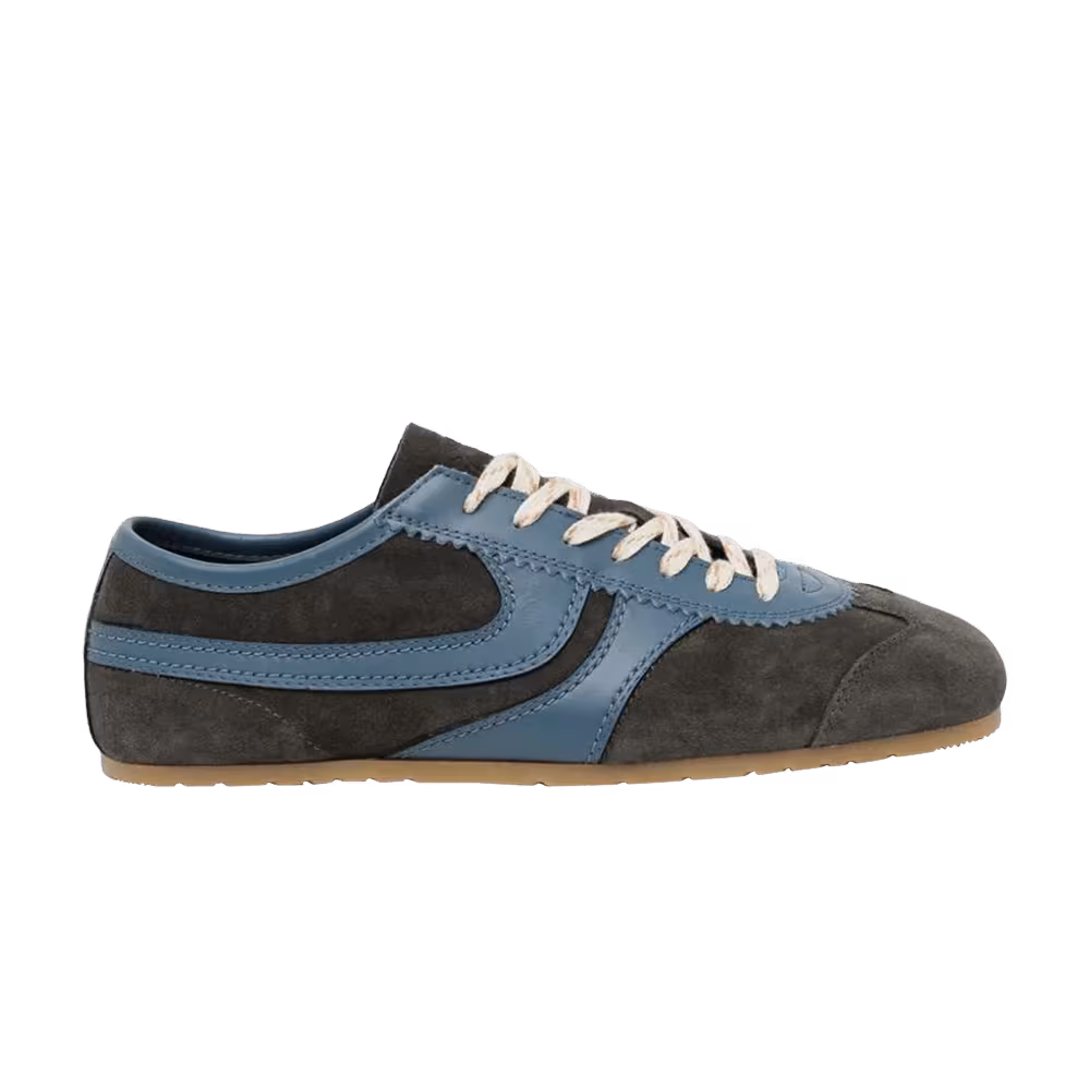 Dries Van Noten Leather Snesker Steel