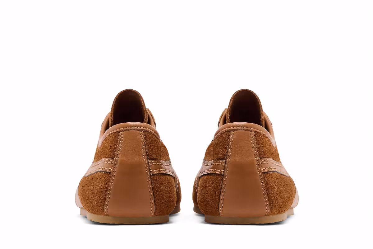 Dries Van Noten Leather Sneaker Tan, view 7