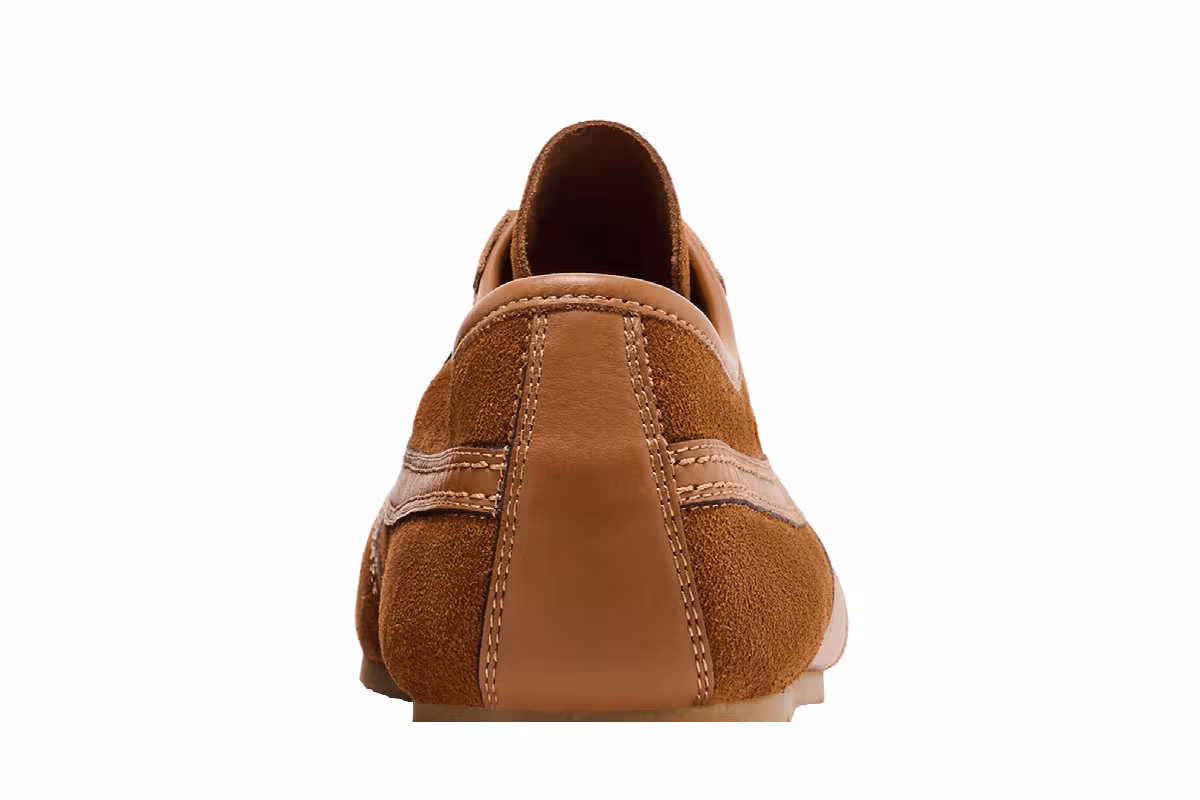 Dries Van Noten Leather Sneaker Tan, view 8