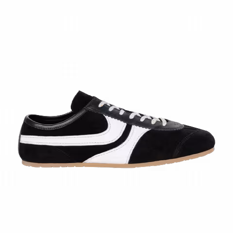 Dries Van Noten Leather Sneaker 'Black White'