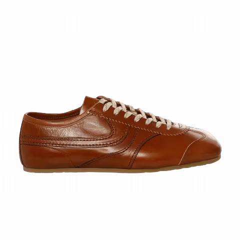 Dries Van Noten Calf Leather Sneaker 'Cognac'