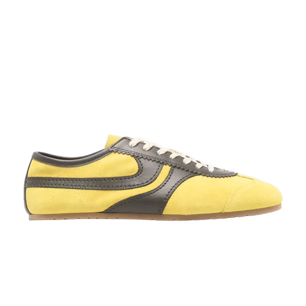 Dries Van Noten Leather Sneaker Yellow
