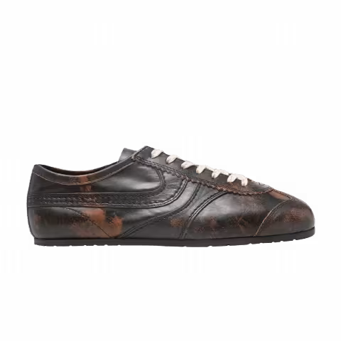 Dries Van Noten Wmns Leather Sneaker 'Brown Tan'