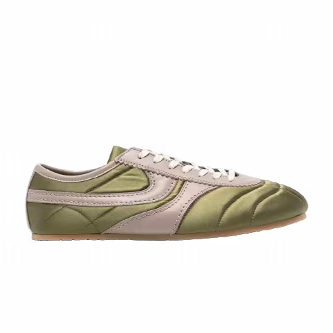 Dries Van Noten Leather Sneaker 'Olive'
