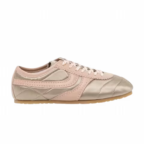 Dries Van Noten Wmns Leather Trimmed Sneaker 'Grey'