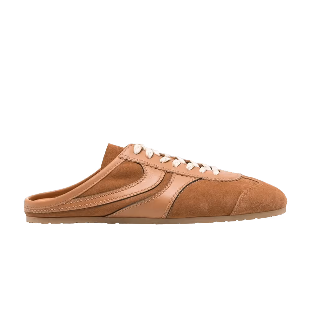 Dries Van Noten Leather Sneaker Tan