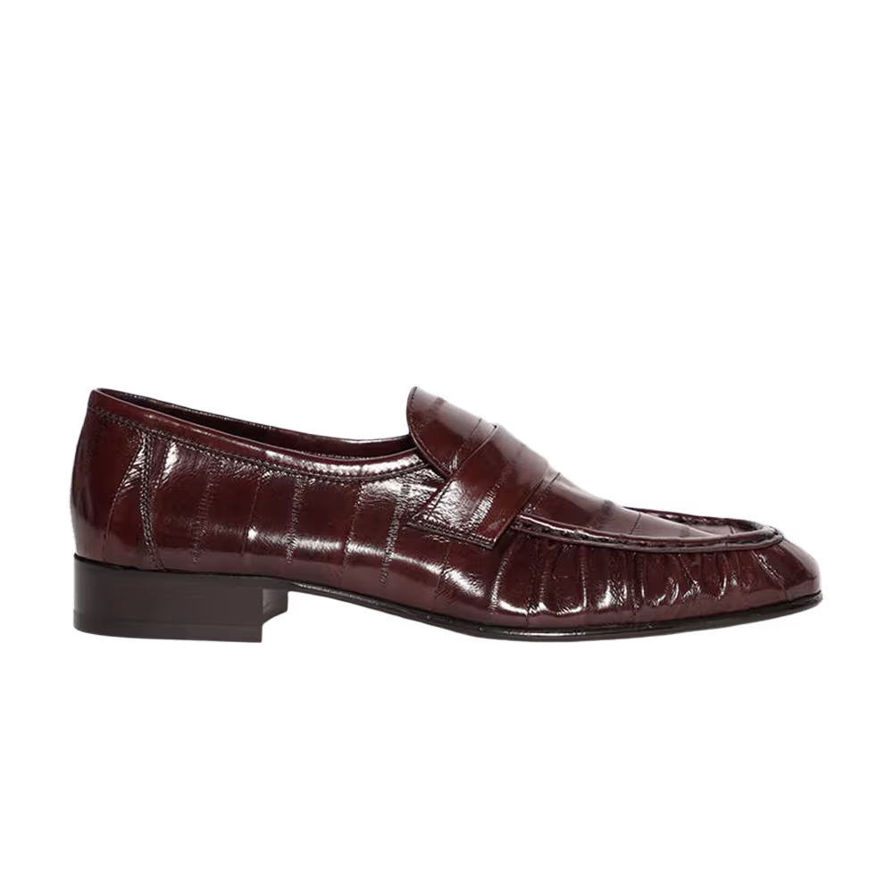 The Row Women's Soft Loafer Brown
