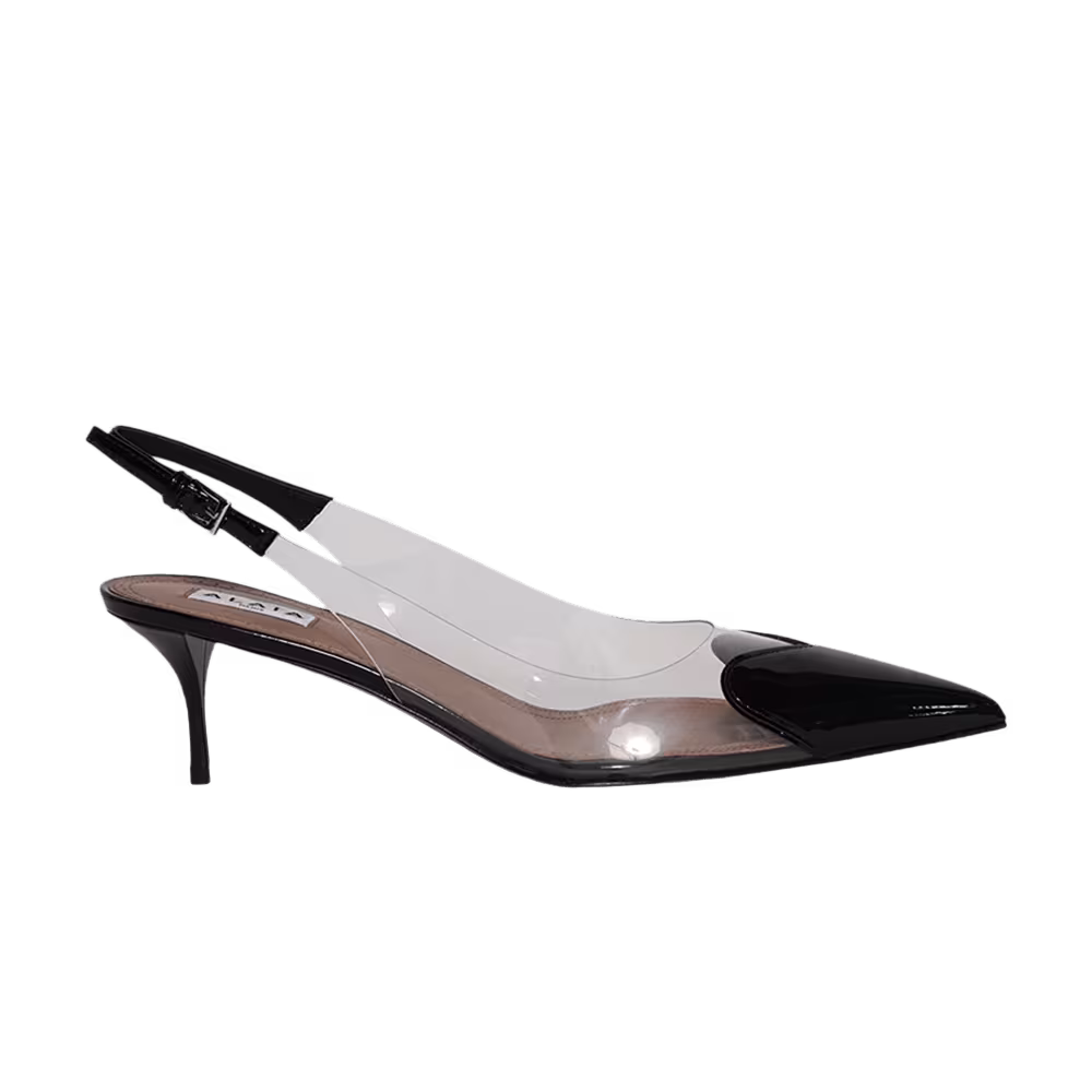 Alaïa Women's Le Coeur Slingback Black
