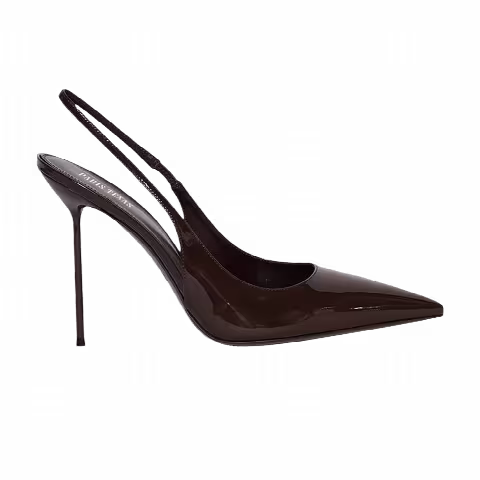 Paris Texas Wmns Lidia Slingback Heel 'Ebano'