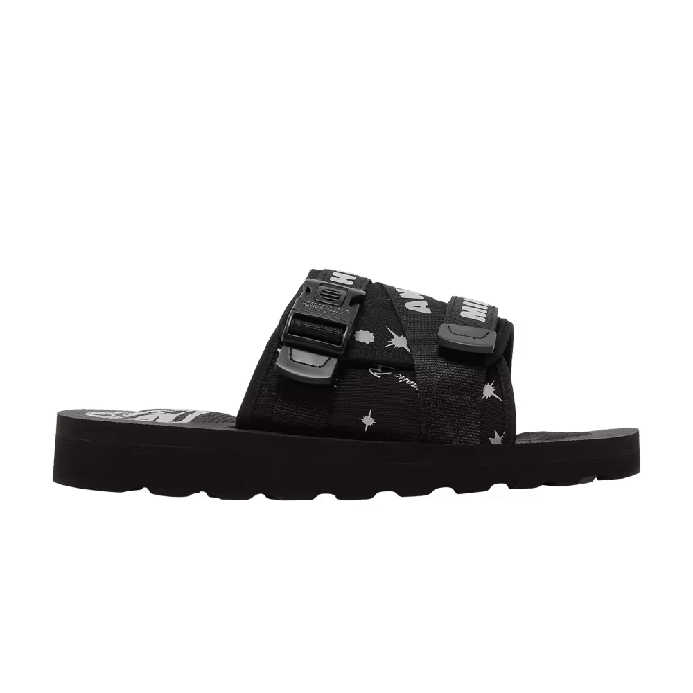 Billionaire Boys Club Spacewalker Slide Heart and Mind - Black