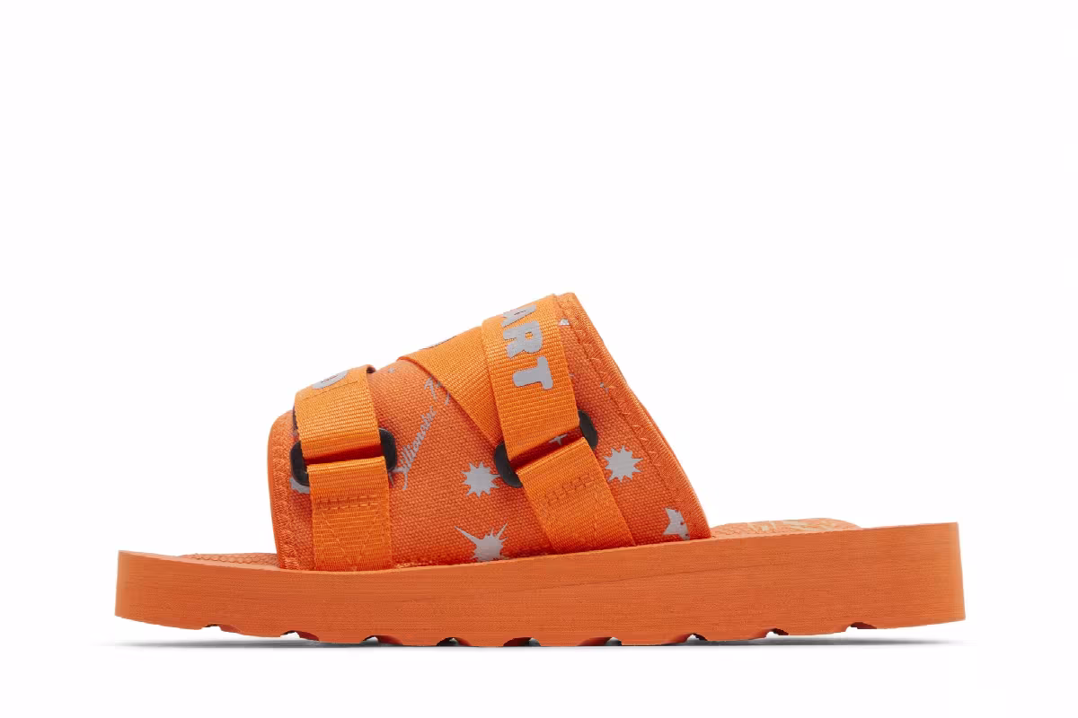 Billionaire Boys Club Spacewalker Slide Heart and Mind - Coral Rose, view 4