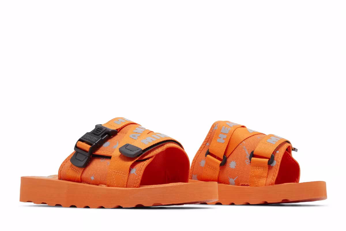 Billionaire Boys Club Spacewalker Slide Heart and Mind - Coral Rose, view 9