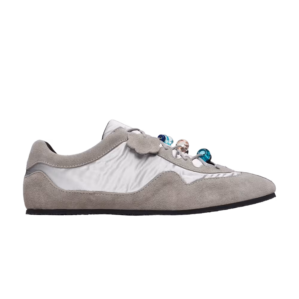 Cecilie Bahnsen Women's Blaise Sneaker Light Grey Silver