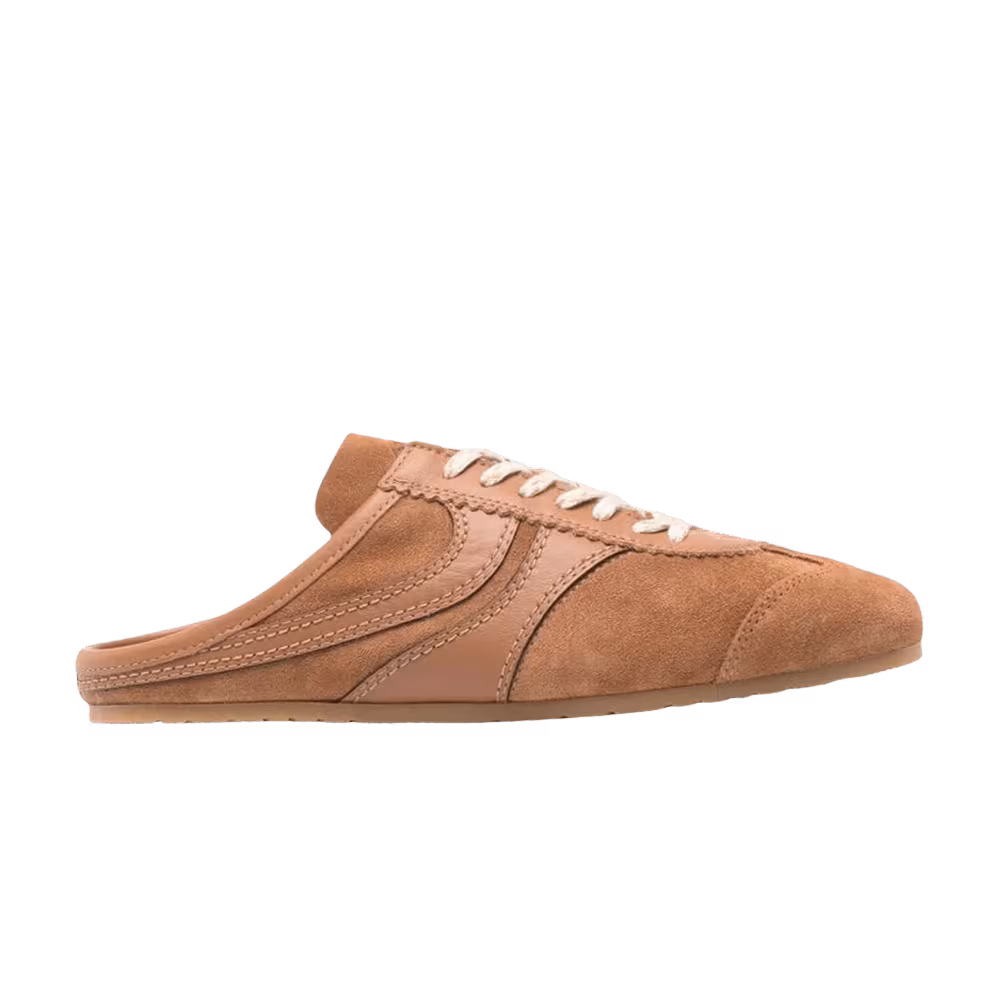 Dries Van Noten Women's Leather Mule Tan