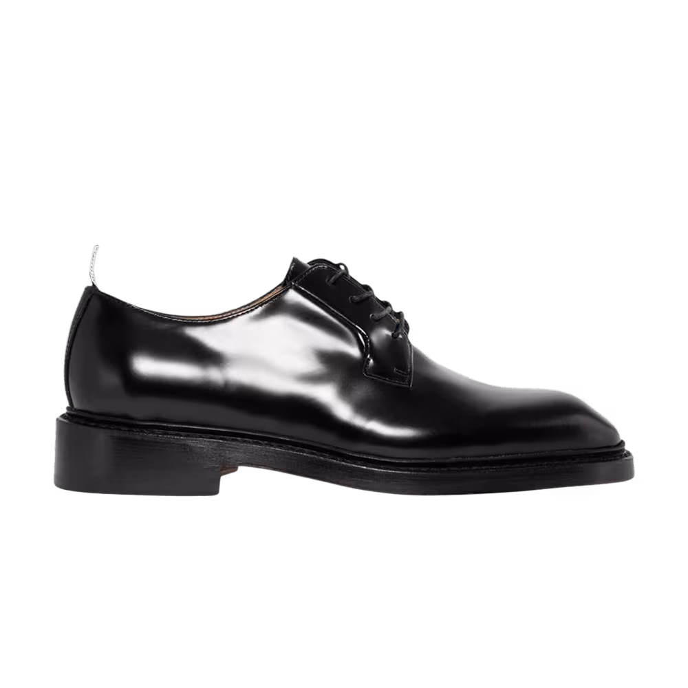 Thom Browne Pleated Varsity Loafer Black