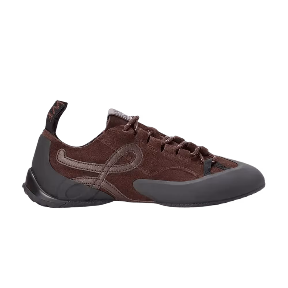 Loewe Women's Grip Sneaker Dark Brown Black
