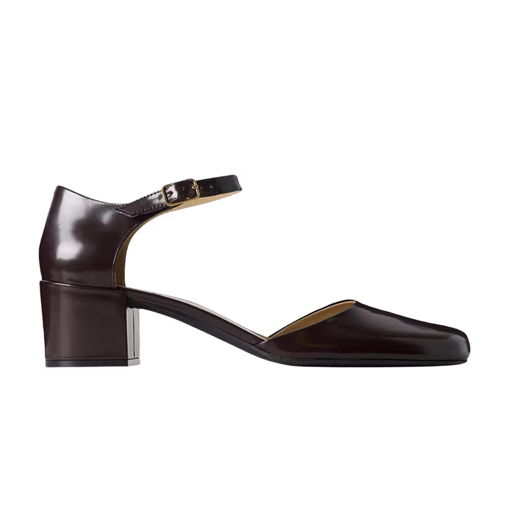 The Row Women's Penelope Ankle Strap Brown