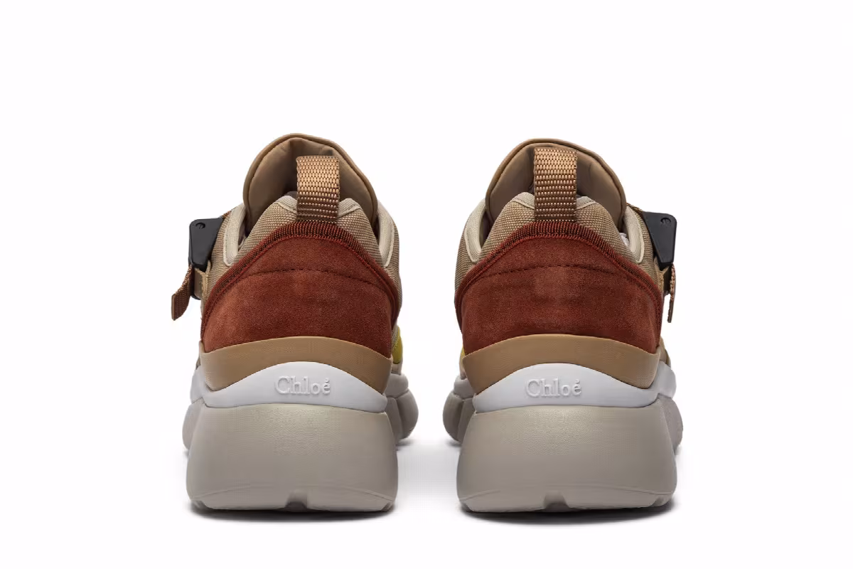 Chloé Women's Sonnie Low Top Maple Pink, view 7