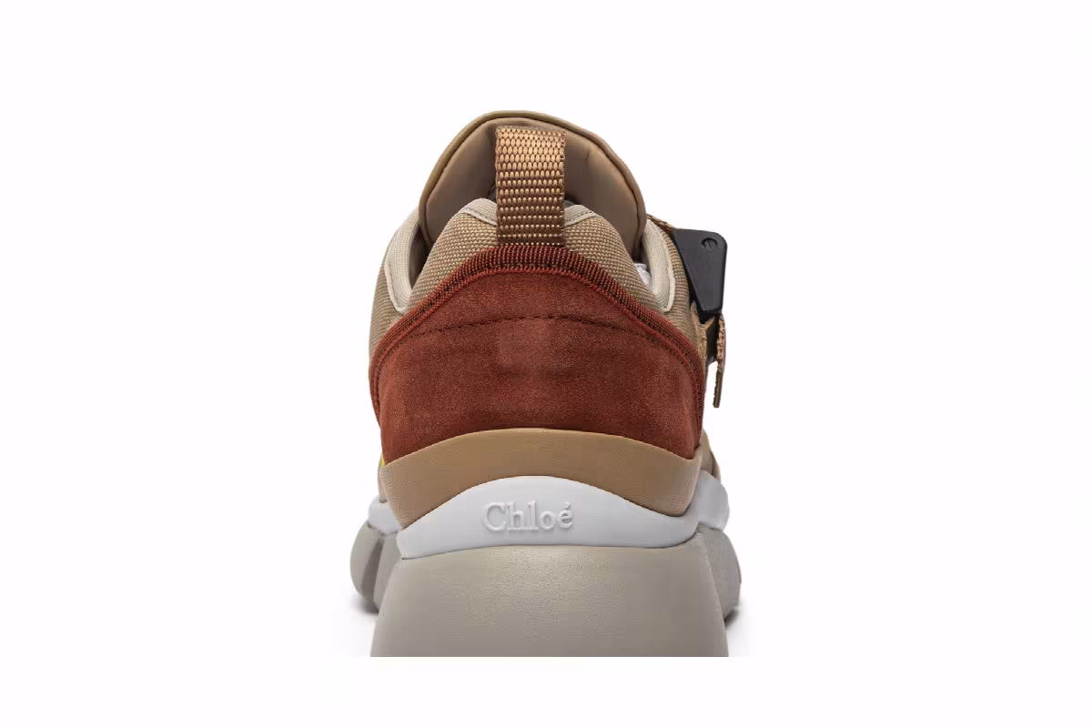 Chloé Women's Sonnie Low Top Maple Pink, view 8