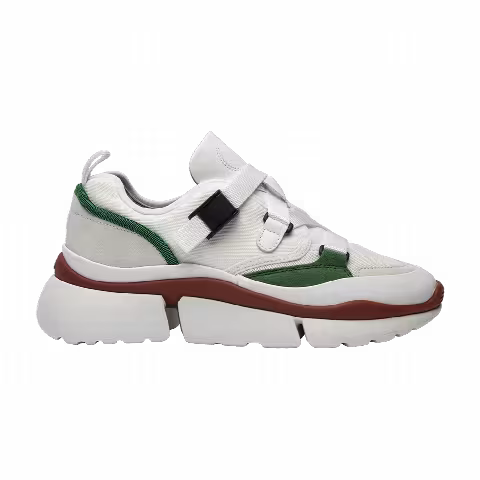 Chloé Sonnie Low Top 'Jungle Green'