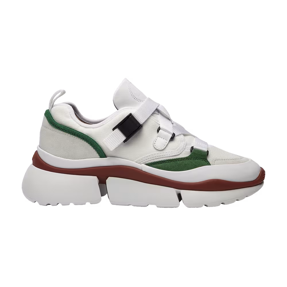 Chloé Sonnie Low Top Jungle Green