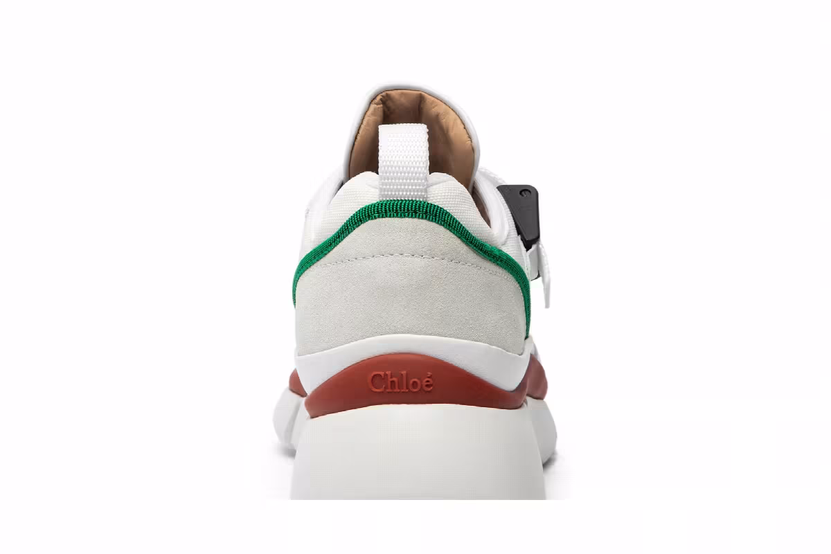 Chloé Sonnie Low Top Jungle Green, view 8