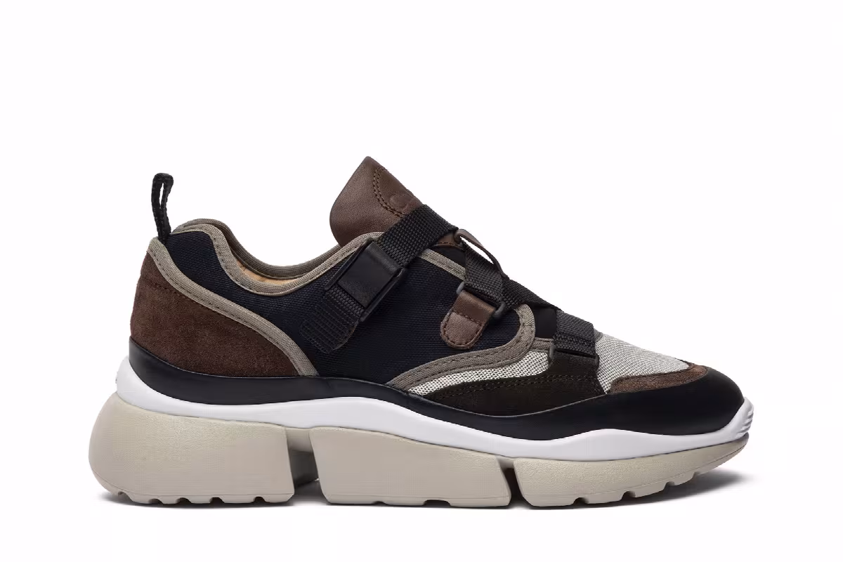 Chloé Women's Sonnie Low Top Navy Ink, view 2