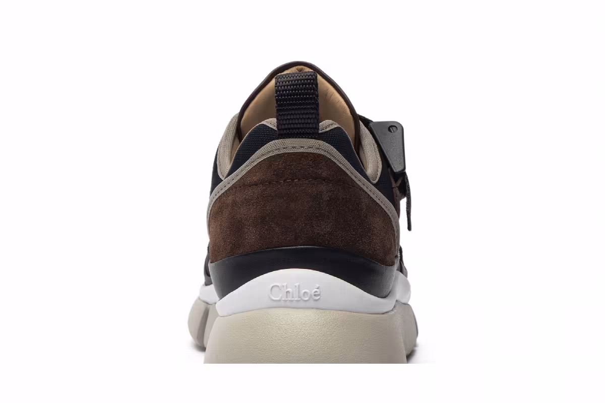 Chloé Women's Sonnie Low Top Navy Ink, view 8