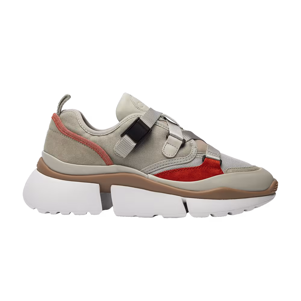Chloé Women's Sonnie Low Top Light Eucalyptus