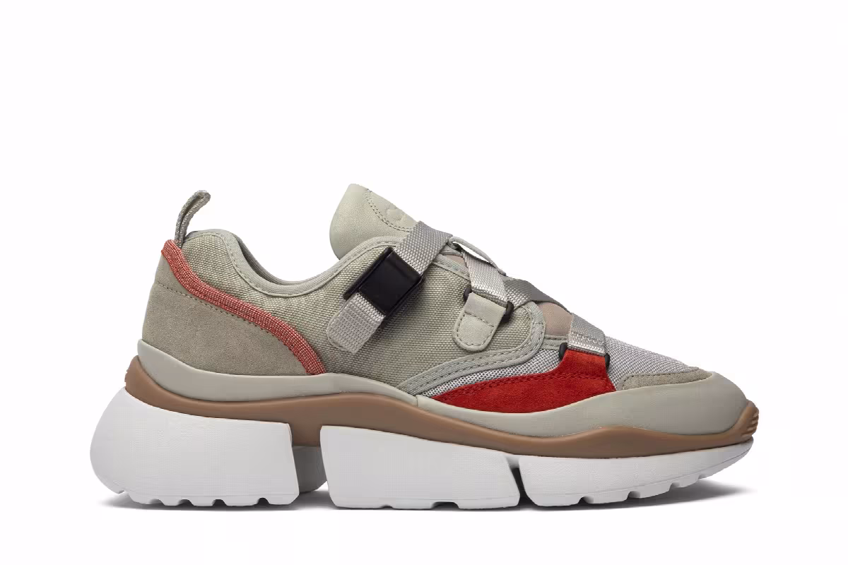 Chloé Women's Sonnie Low Top Light Eucalyptus, view 2