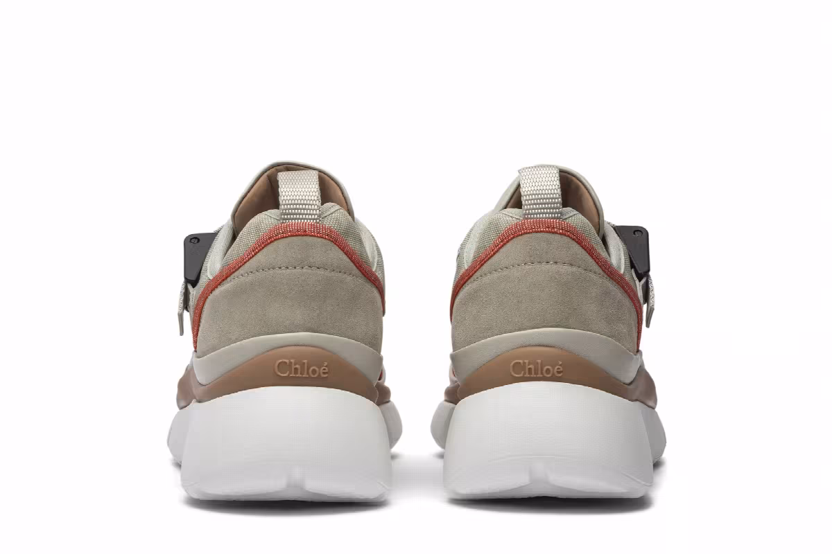 Chloé Women's Sonnie Low Top Light Eucalyptus, view 7
